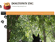 Tablet Screenshot of dogtowninc.com